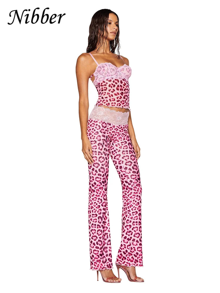 Ensemble Mesh Top & Pantalon