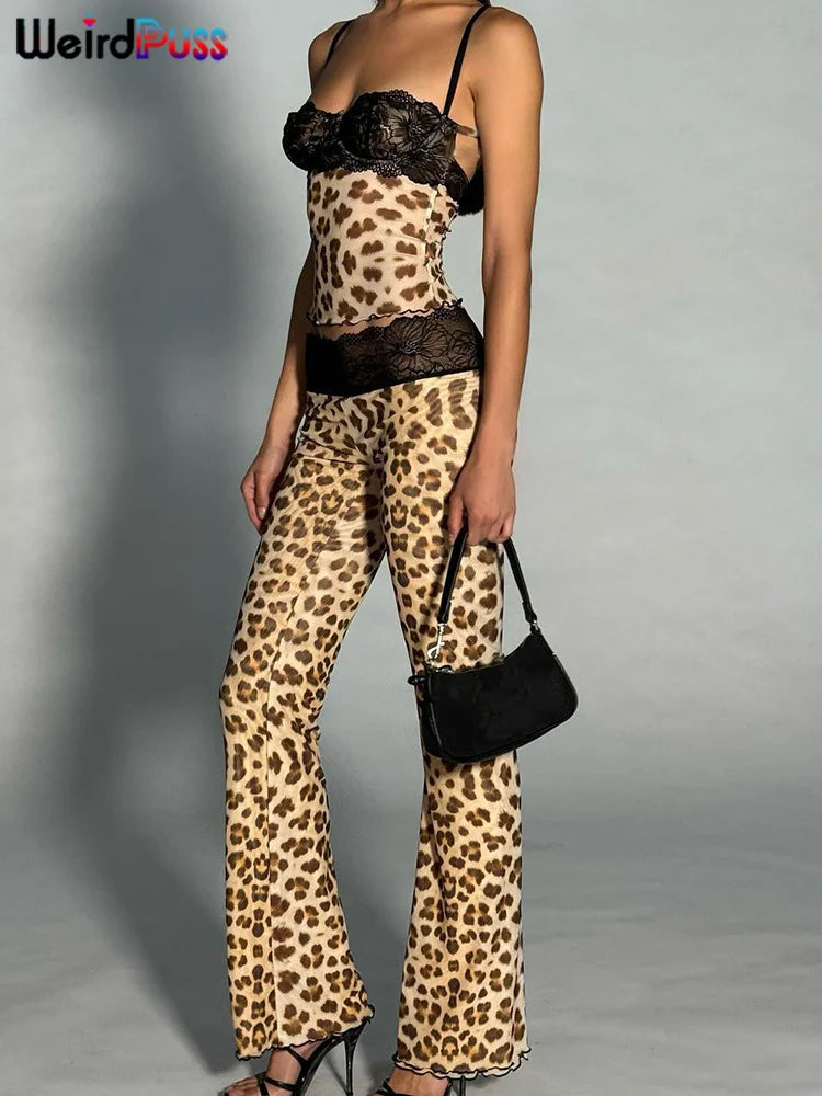 Ensemble Mesh Top & Pantalon