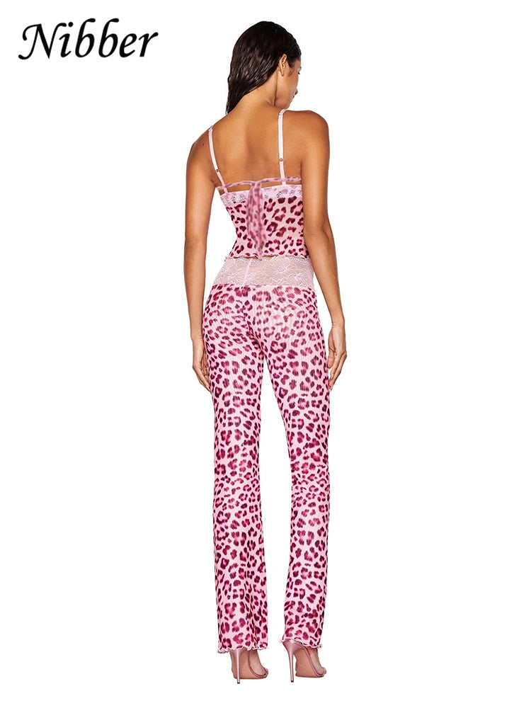Ensemble Mesh Top & Pantalon