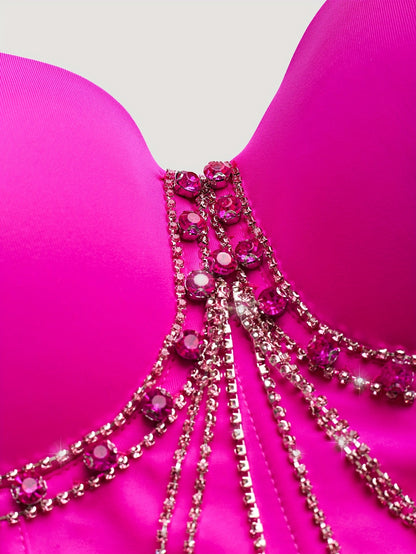 Corset Strass & Chaînes