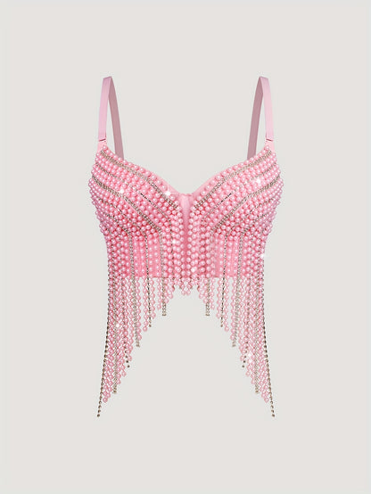Corset Perlé & Strass