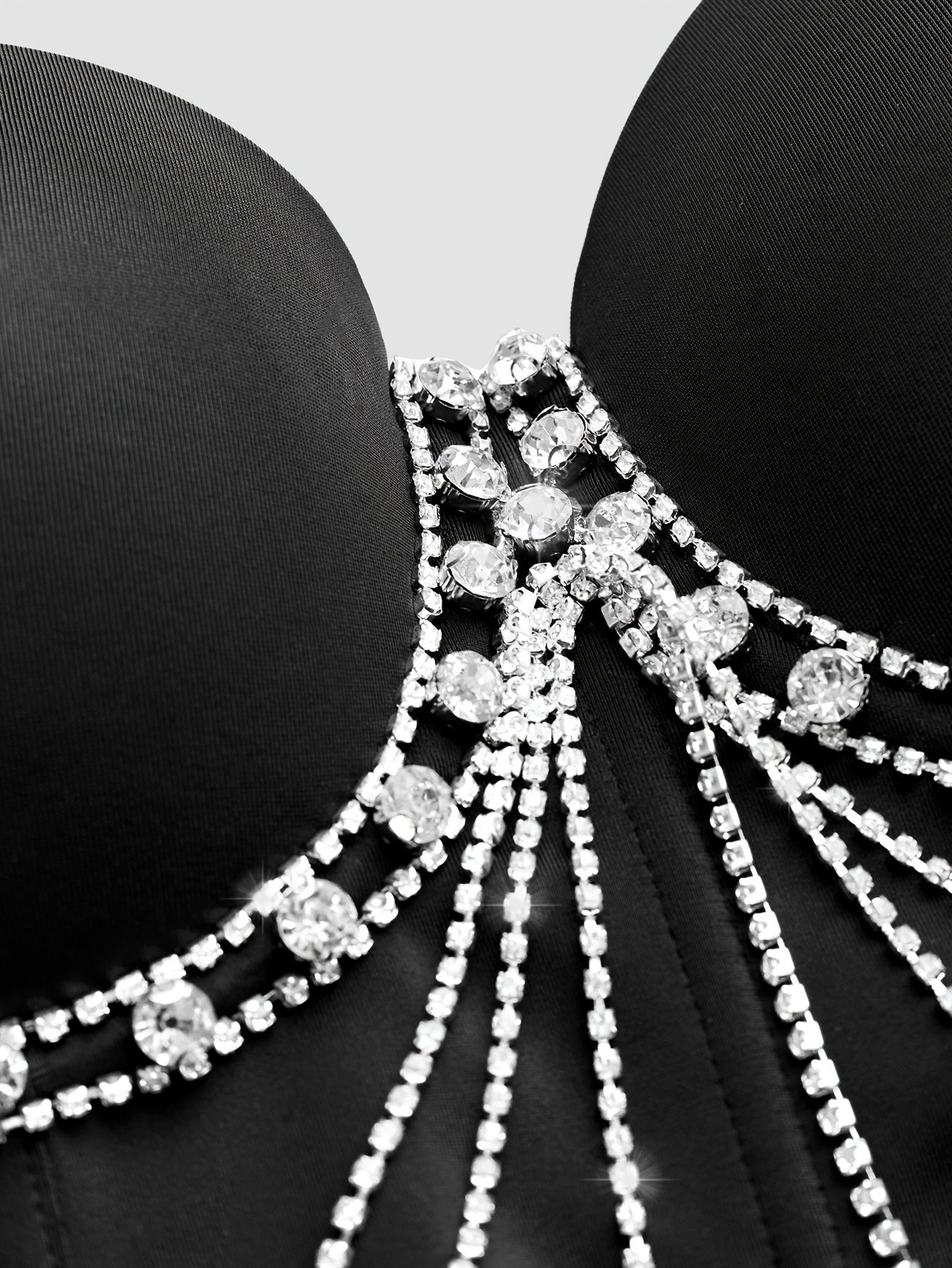 Corset Strass & Chaînes