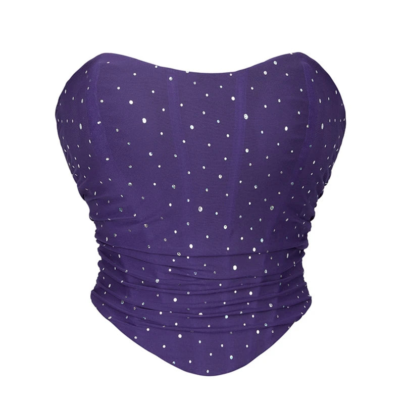 Top Bustier Strass