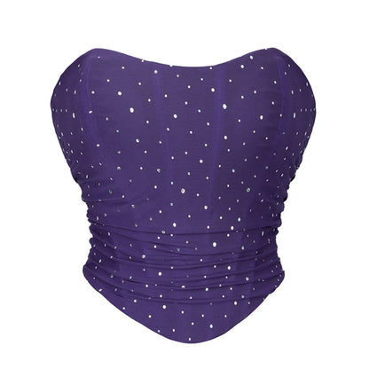 Top Bustier Strass