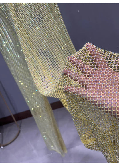 Pantalon Maille & Strass