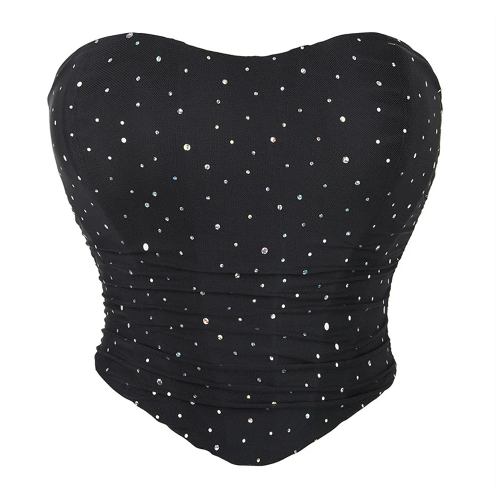 Top Bustier Strass
