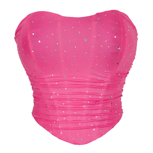 Top Bustier Strass
