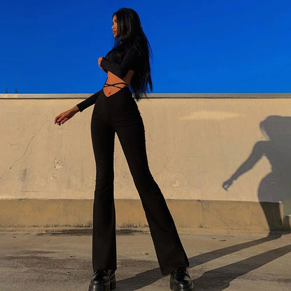 Flare Pants Noir