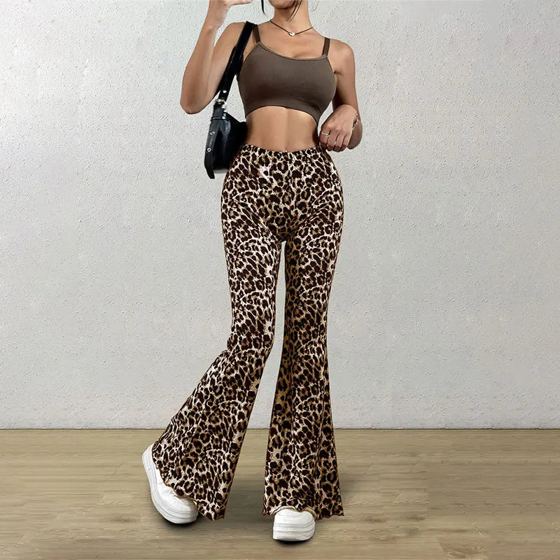Legging Flare Léopard
