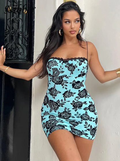Robe Rose Noir