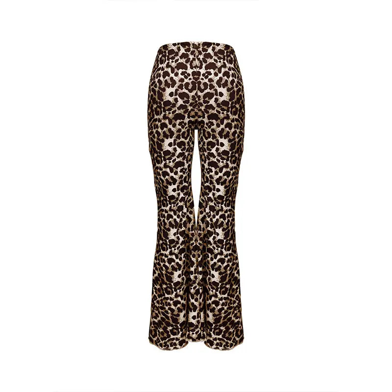 Legging Flare Léopard