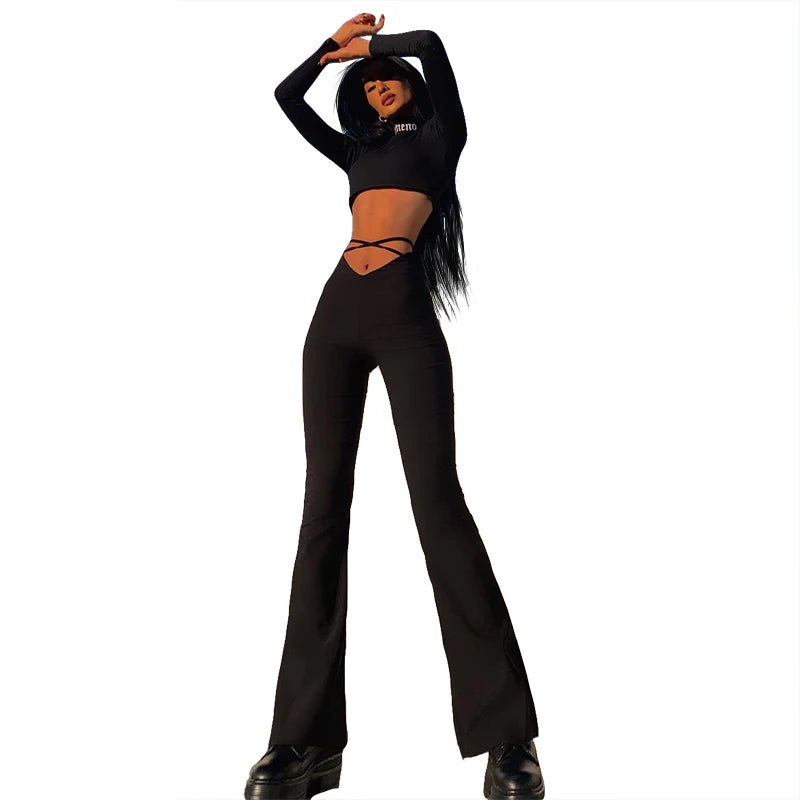 Flare Pants Noir