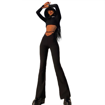 Flare Pants Noir