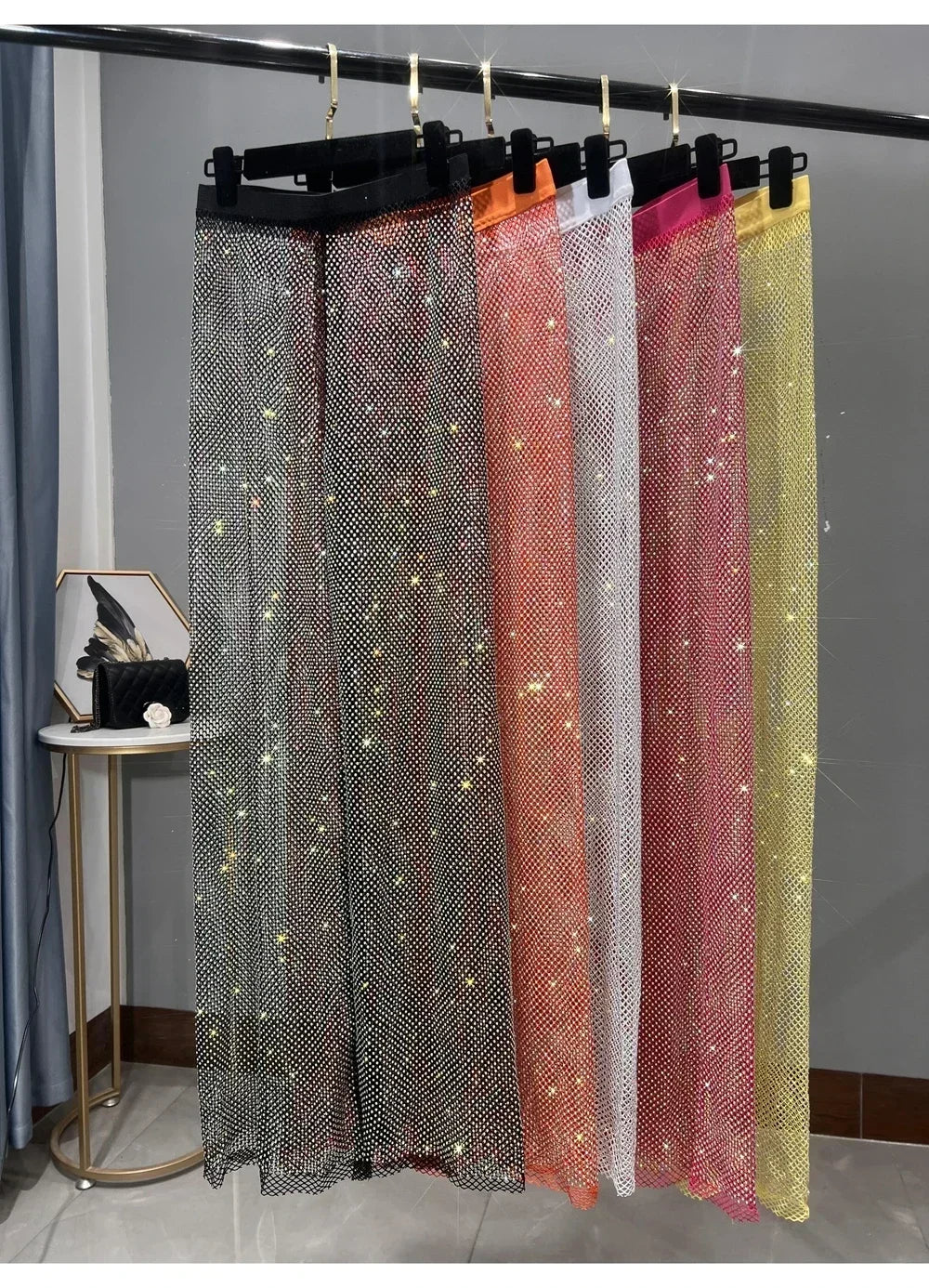 Pantalon Maille & Strass