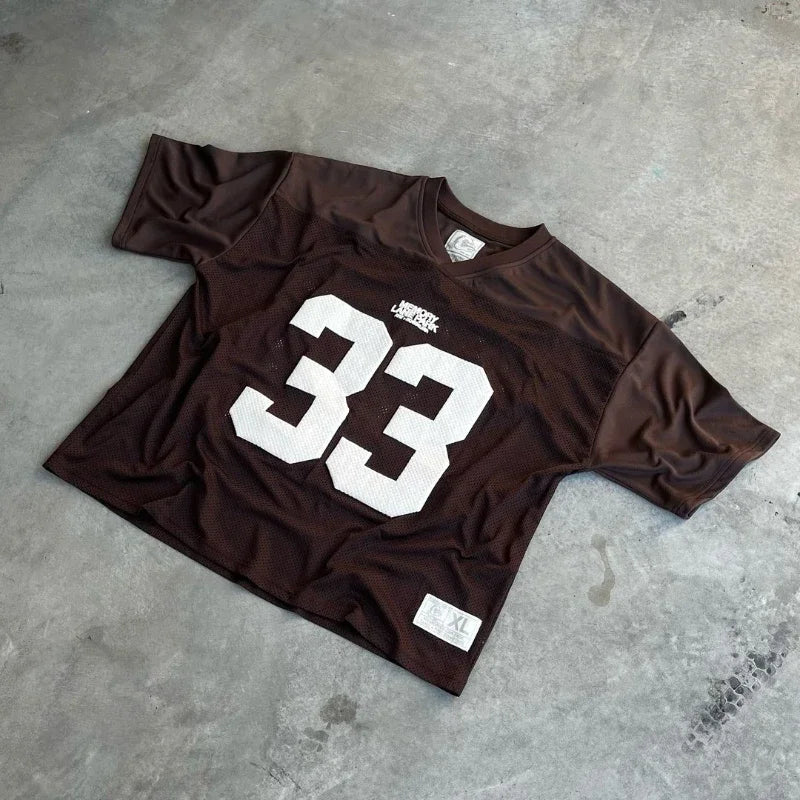 T-Shirt Number 33 Mesh Vibes