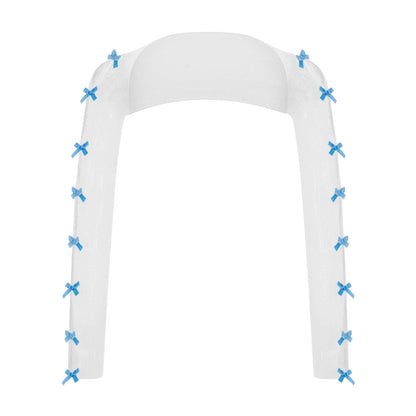 Veste à Dentelle avec Nœuds