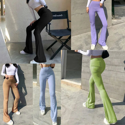 Legging Flare Côtelé