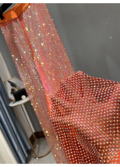 Pantalon Maille & Strass