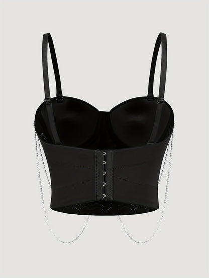 Corset Strass & Chaînes