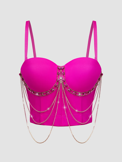 Corset Strass & Chaînes